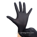 Chemo Resistant Protective Black Powder Free Nitrile Gloves